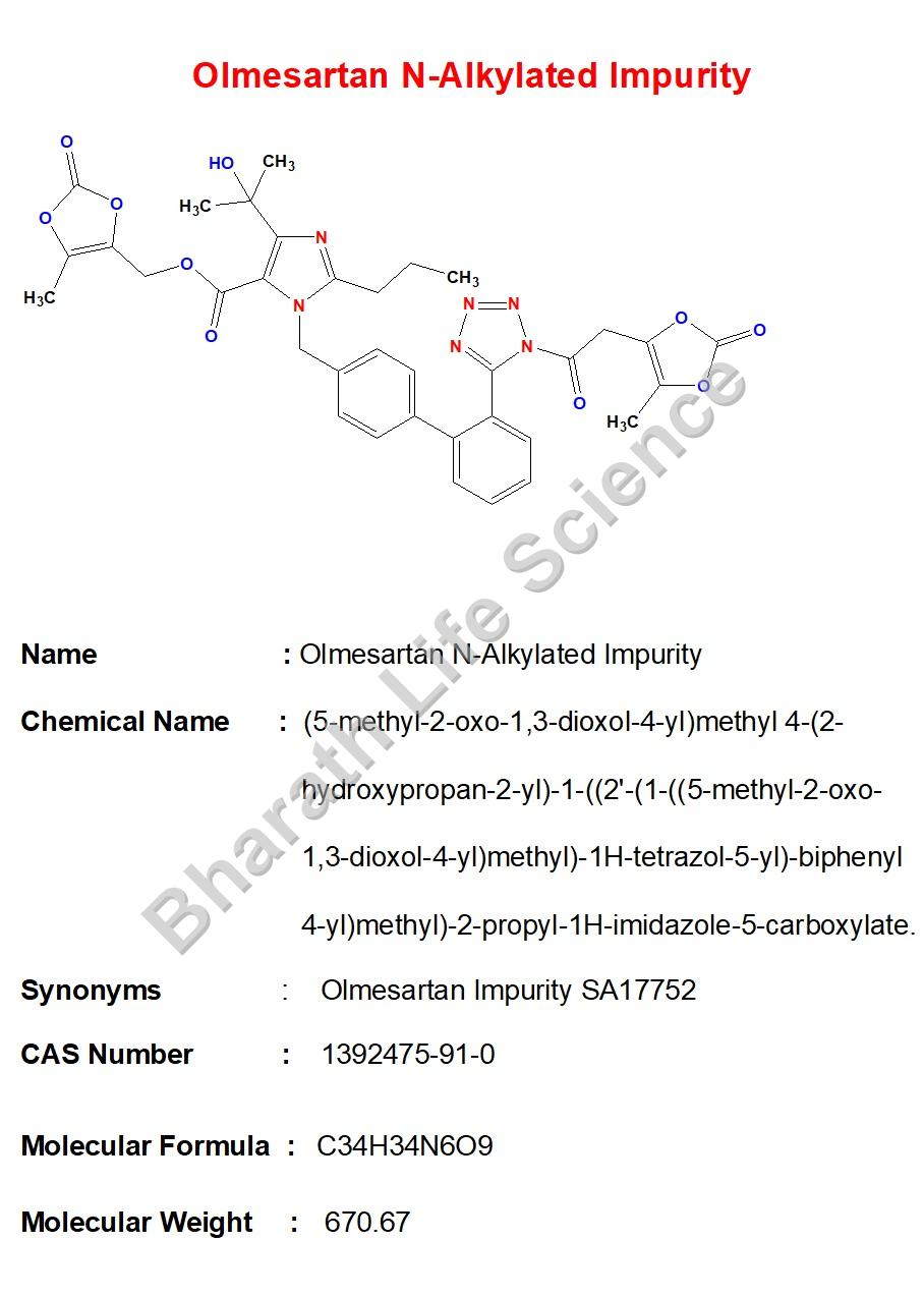 Olmesartan N-Alkylated Impurity